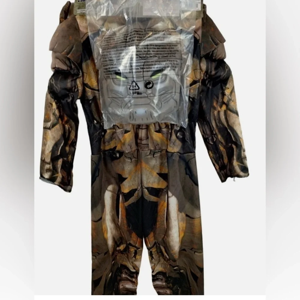 NWT Transformers Boys S (6/7) Rhinox Costume Jumpsuit and Mask